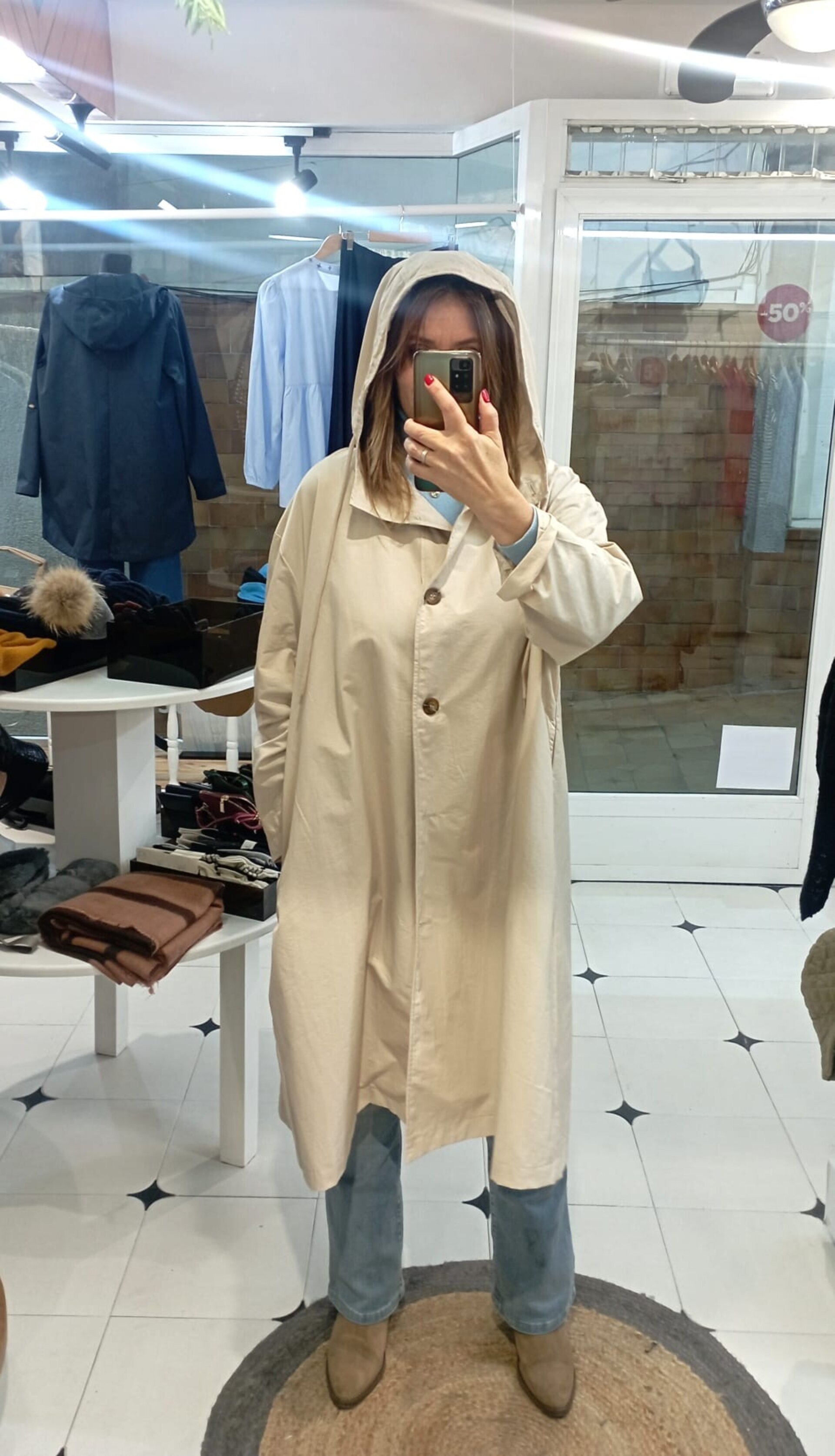 GABARDINA OVERSIZE  CLAUDIA - 6
