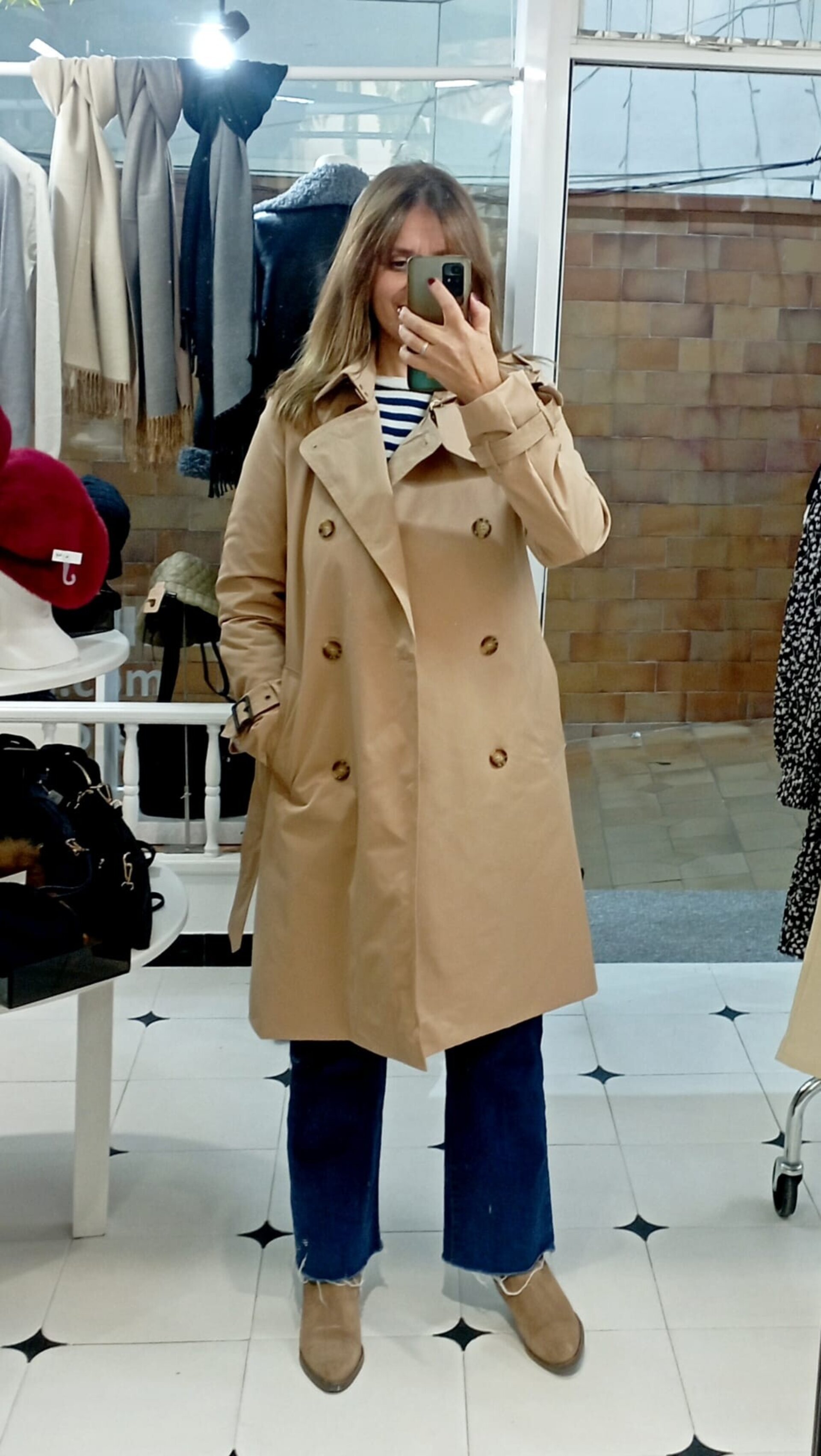 GABARDINA CAMEL MANUELA - 2