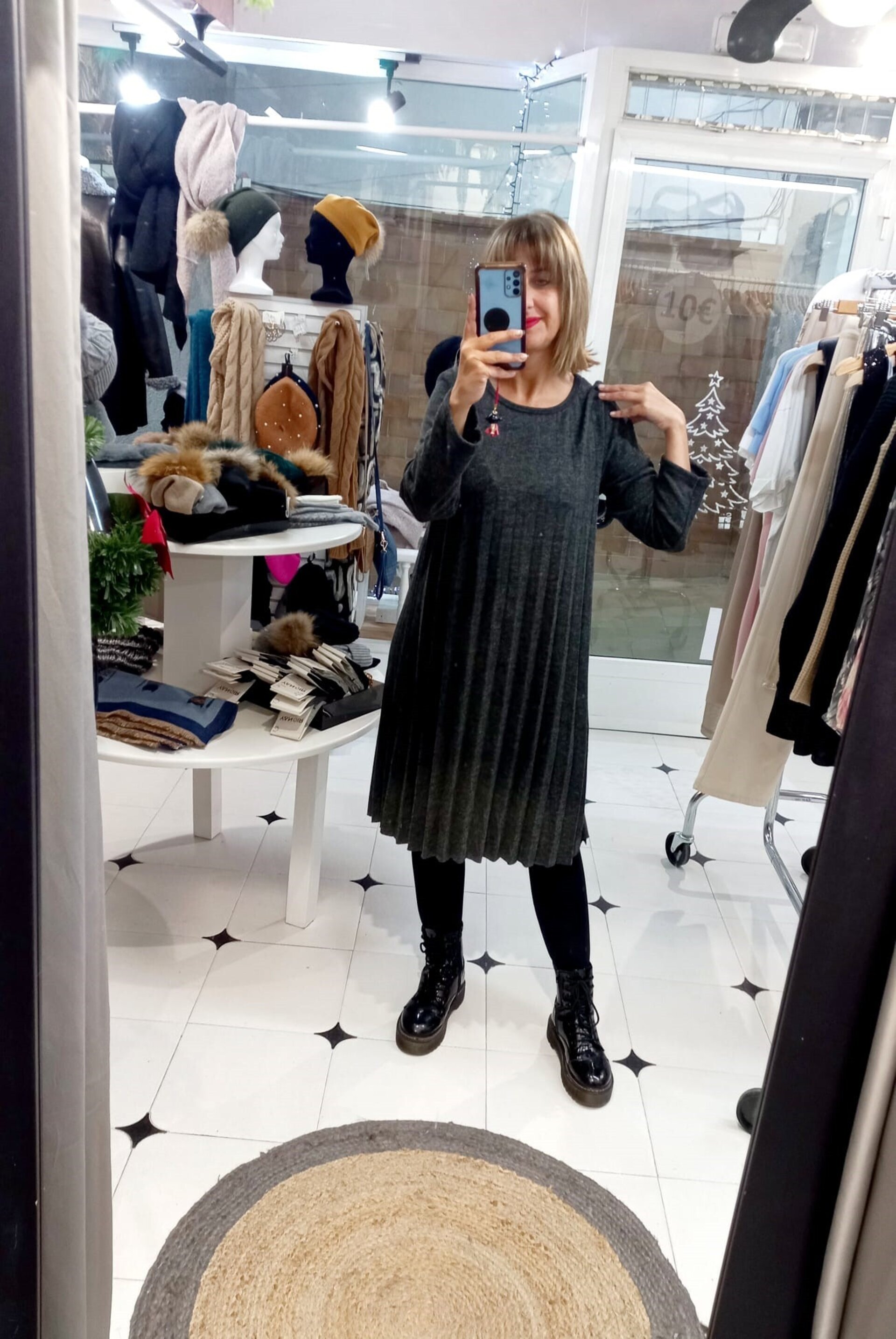 VESTIDO PLISADO RITA - 2