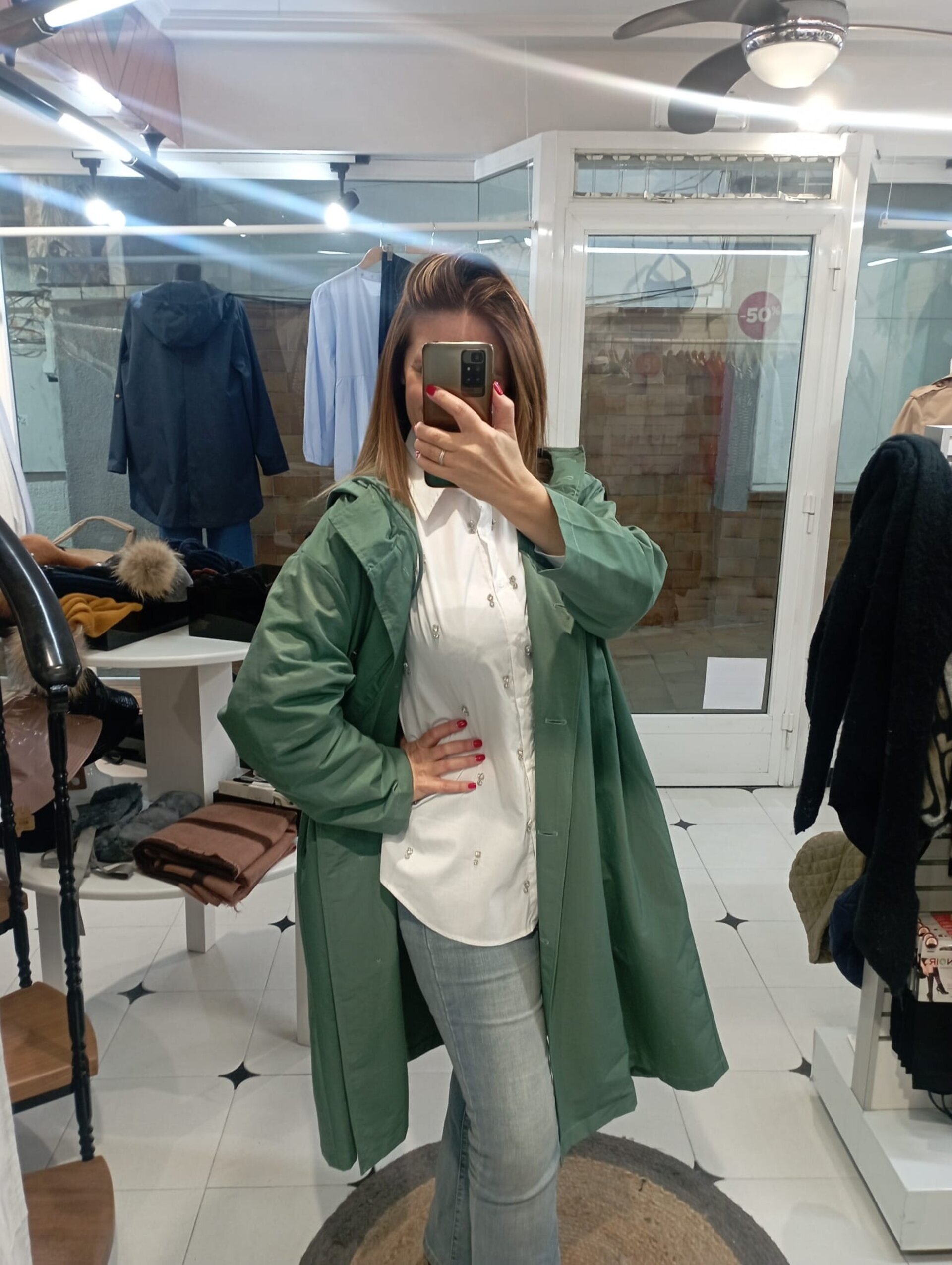 GABARDINA OVERSIZE  CLAUDIA - 3