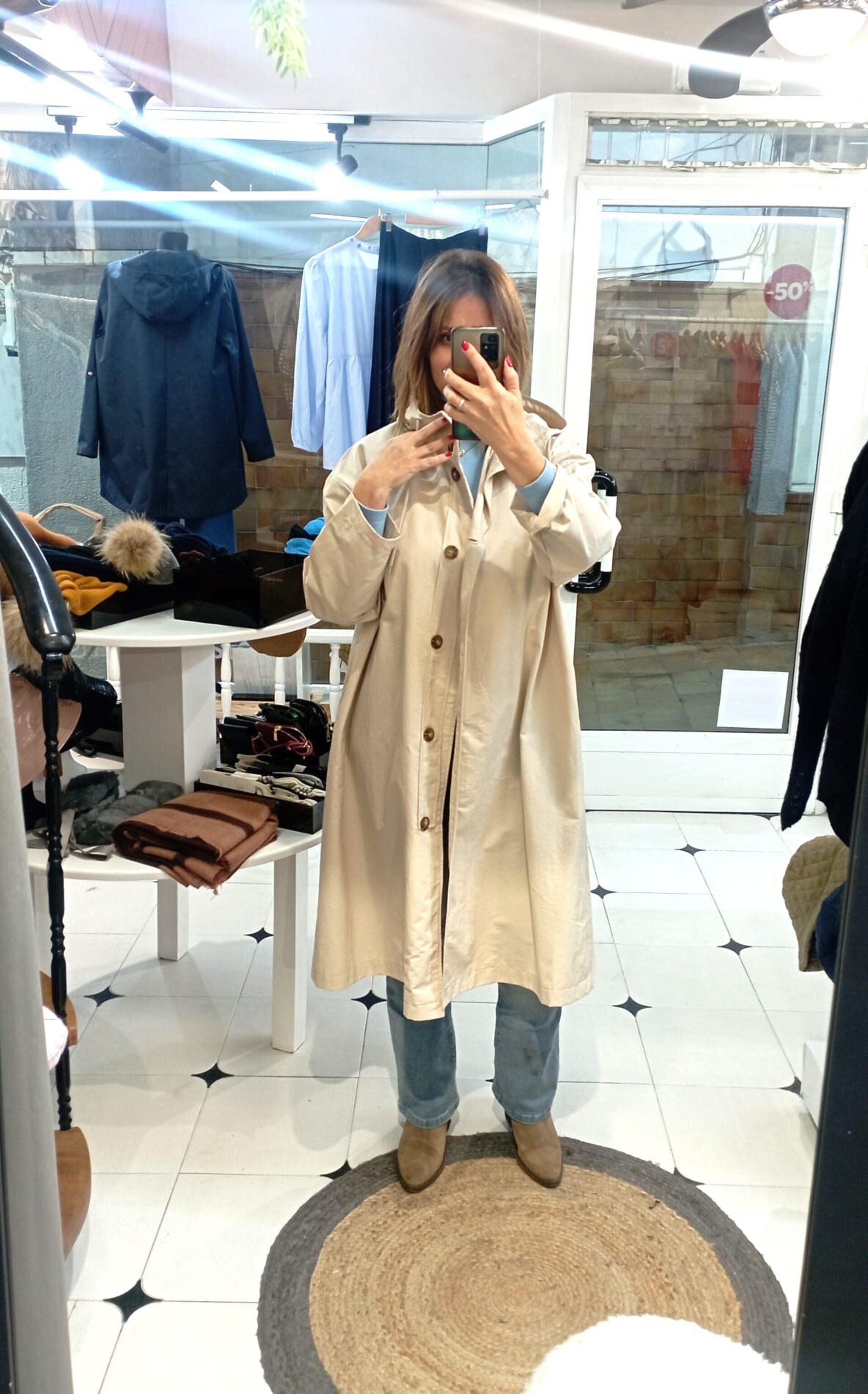 GABARDINA OVERSIZE  CLAUDIA - 8