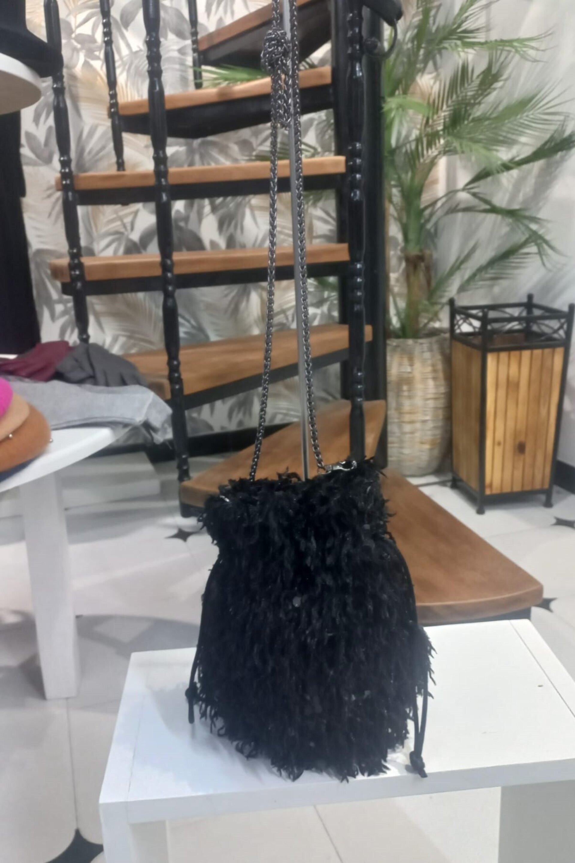 BOLSO FIESTA PLUMAS - 5