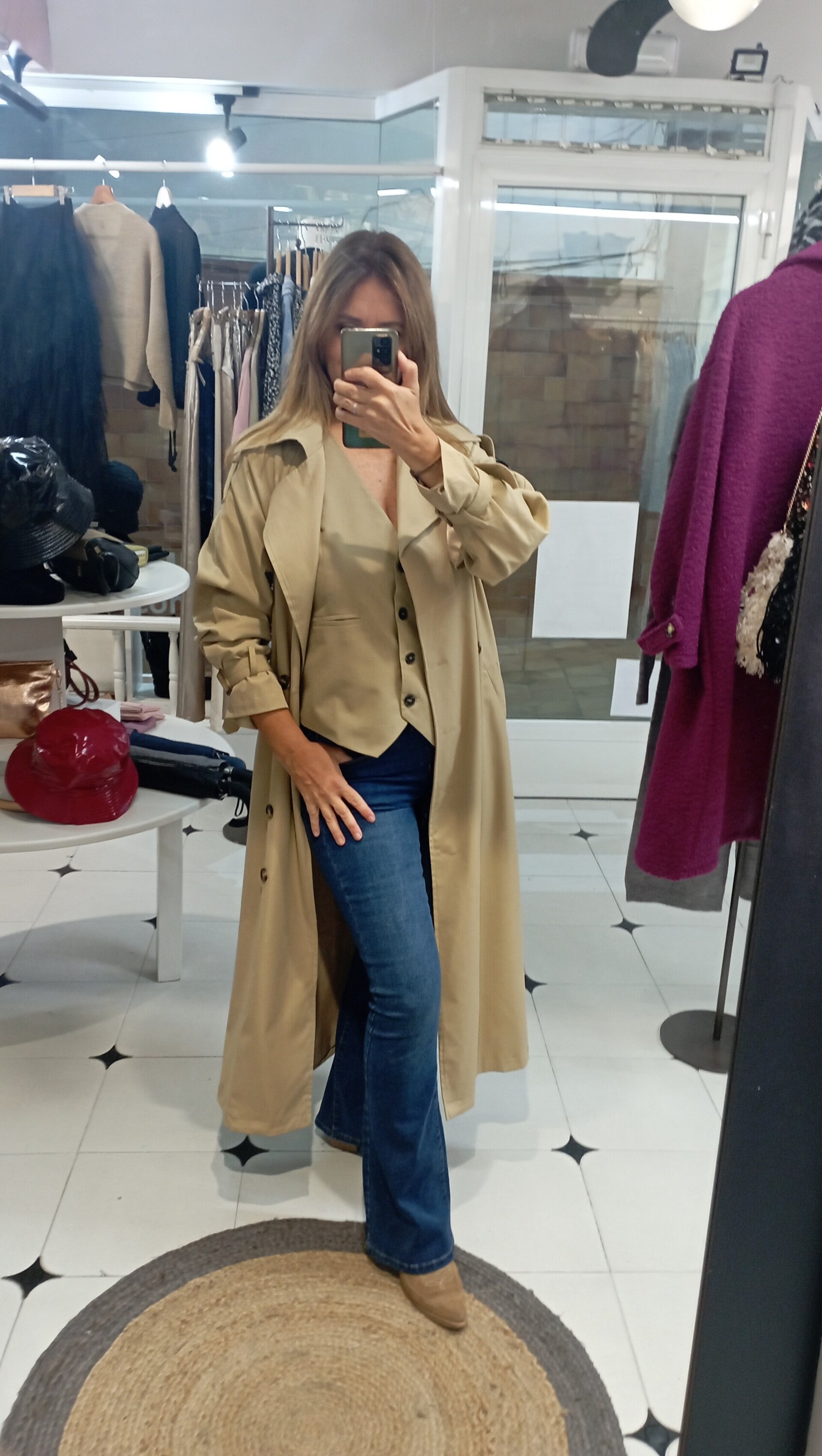 GABARDINA LARGA CANDELA - 3