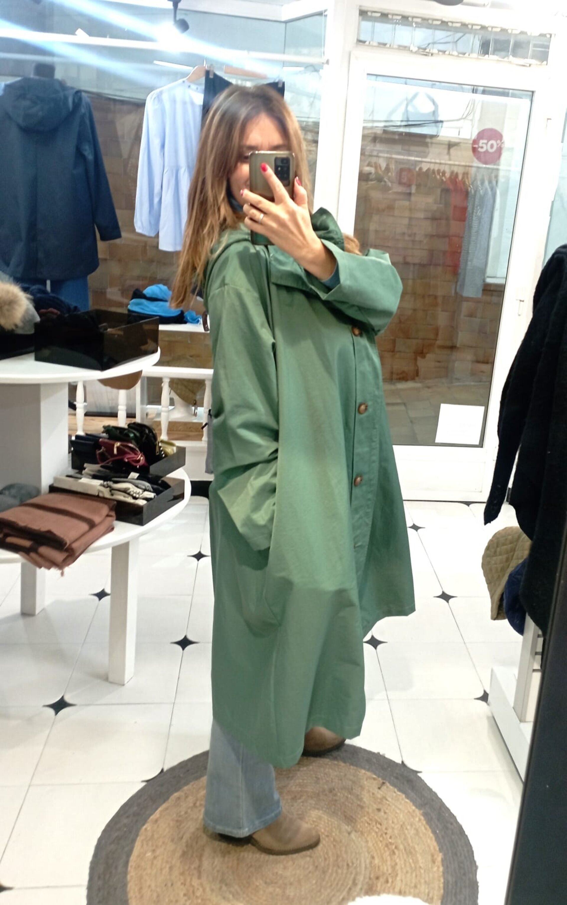 GABARDINA OVERSIZE  CLAUDIA - 4