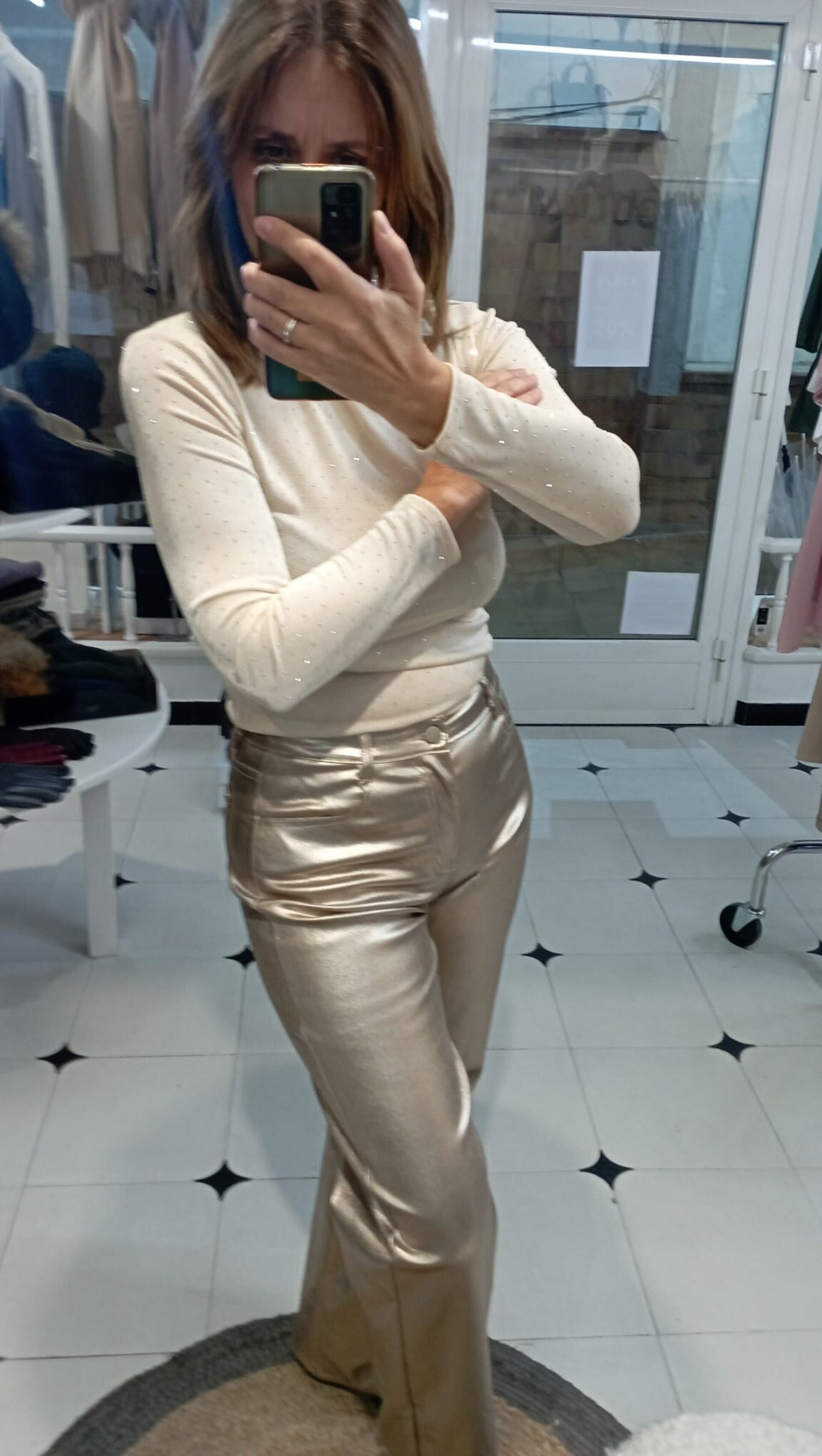 CAMISETA BRILLANTES PLATA - 7