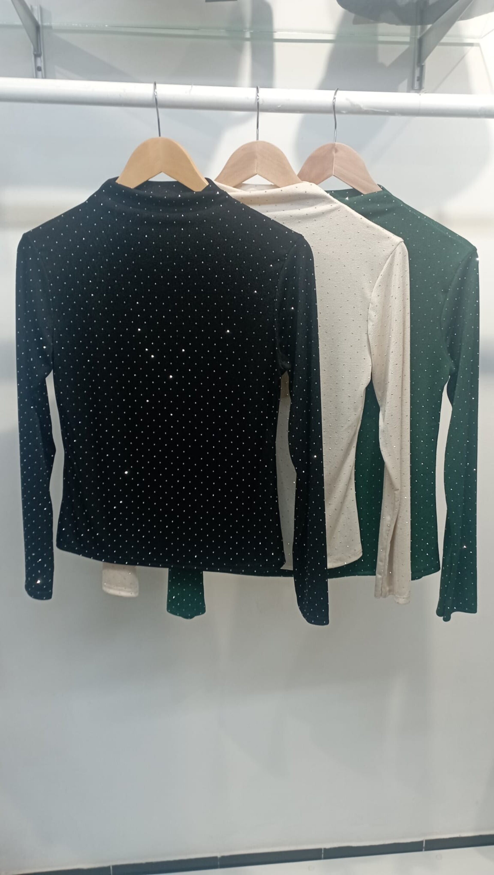 CAMISETA BRILLANTES PLATA - 2