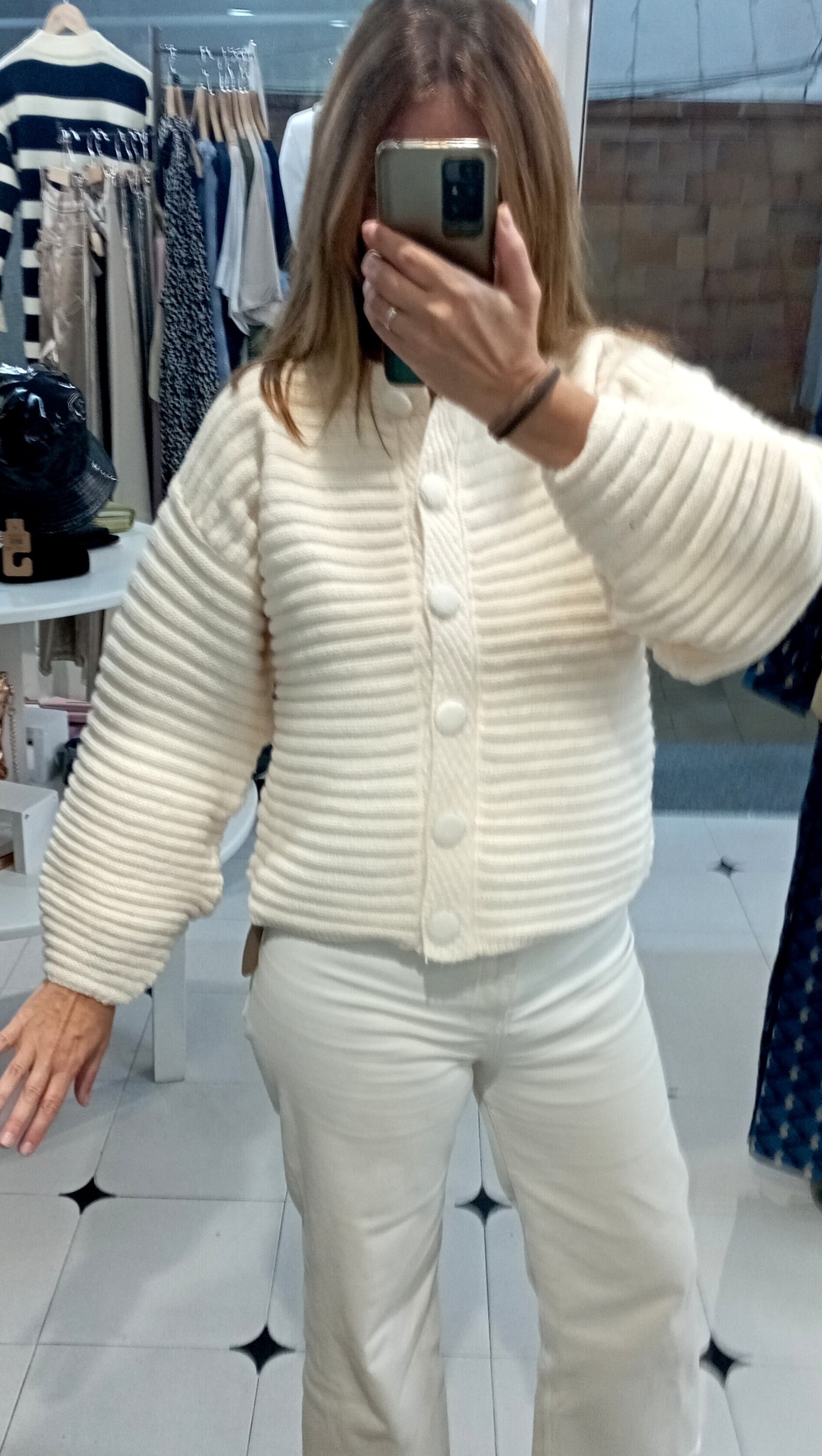 CARDIGÁN PUNTO ALEJANDRA - 2