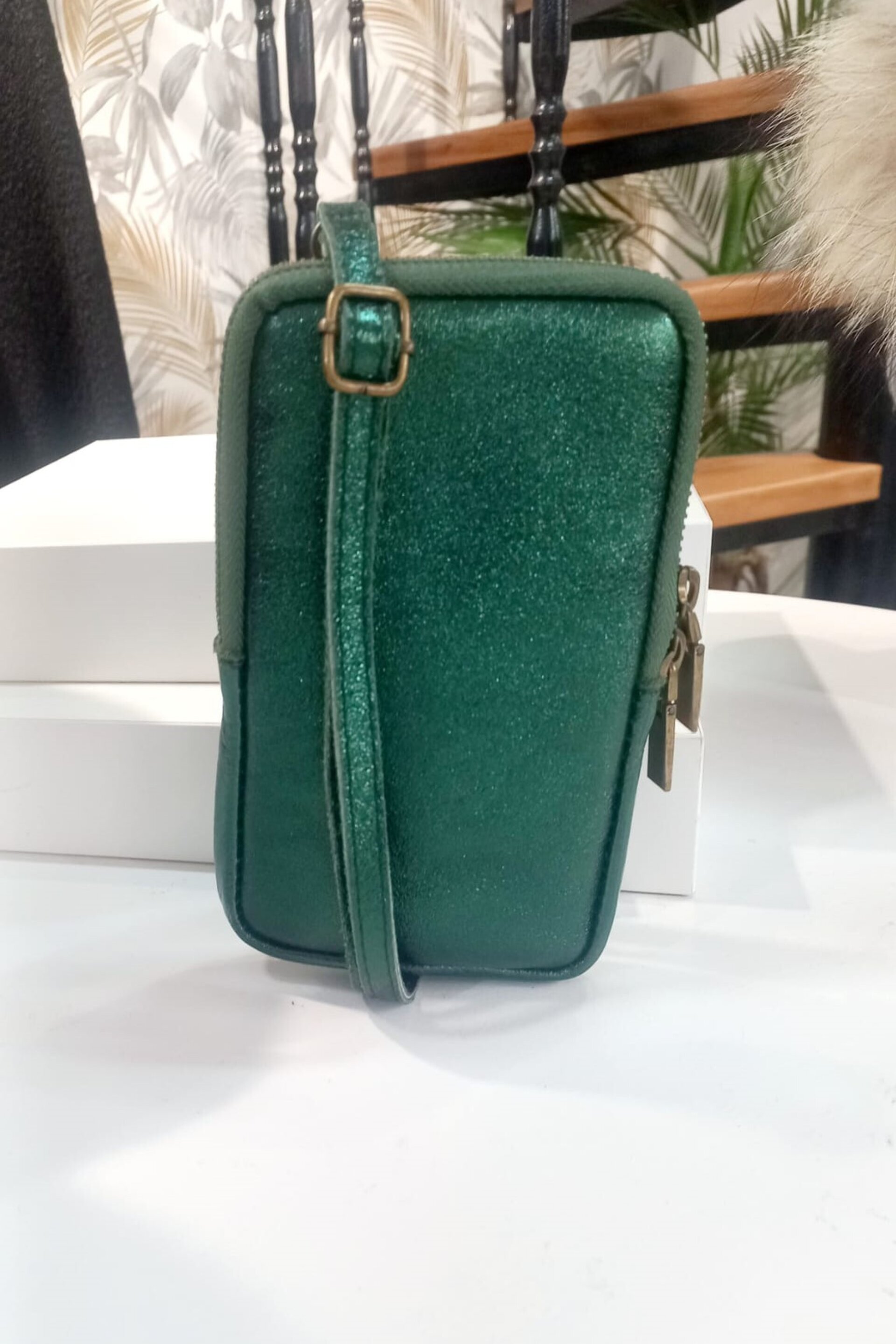 BOLSO PORTA MÓVIL METALIZADO - 2
