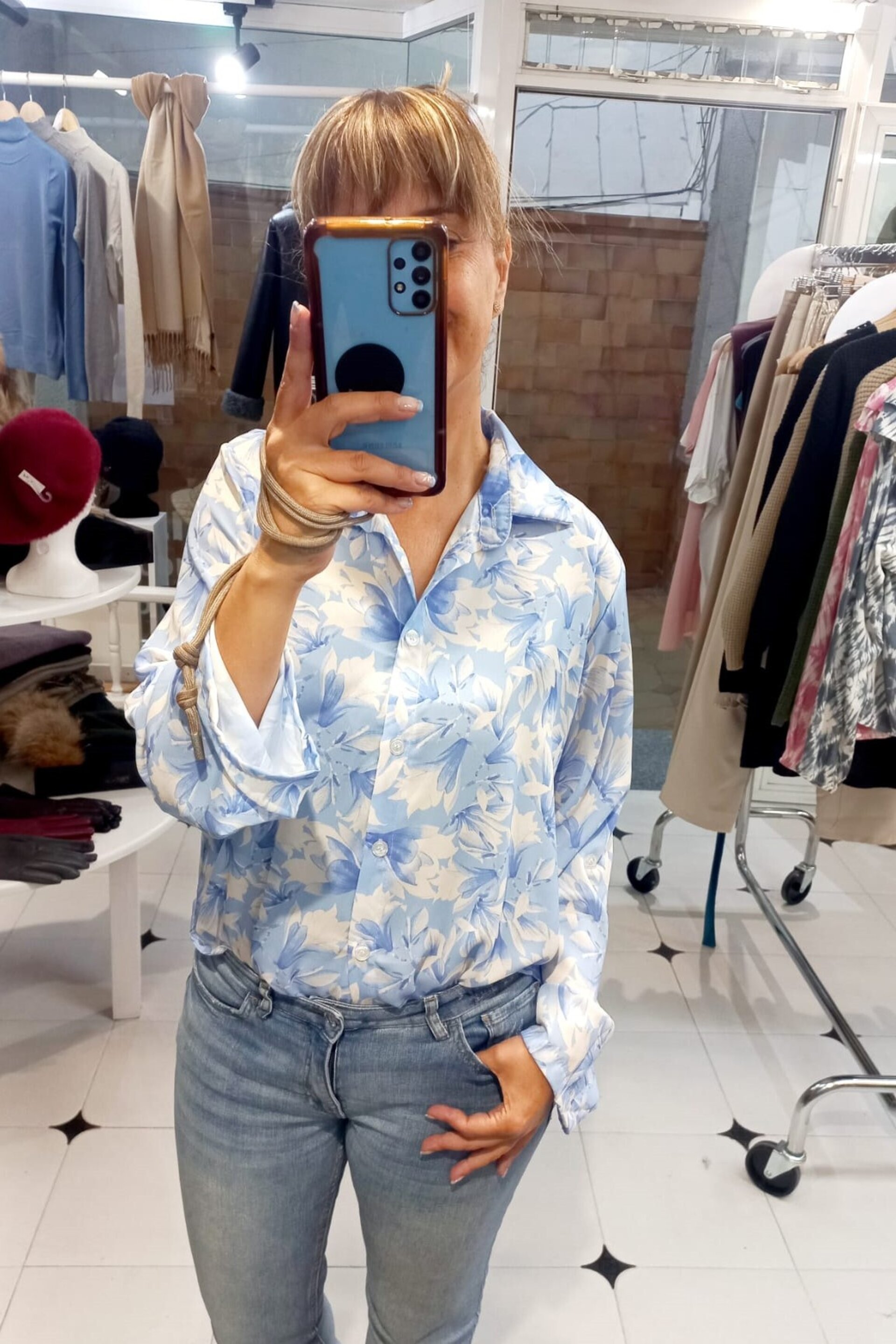 BLUSA HOJAS RITA - 2