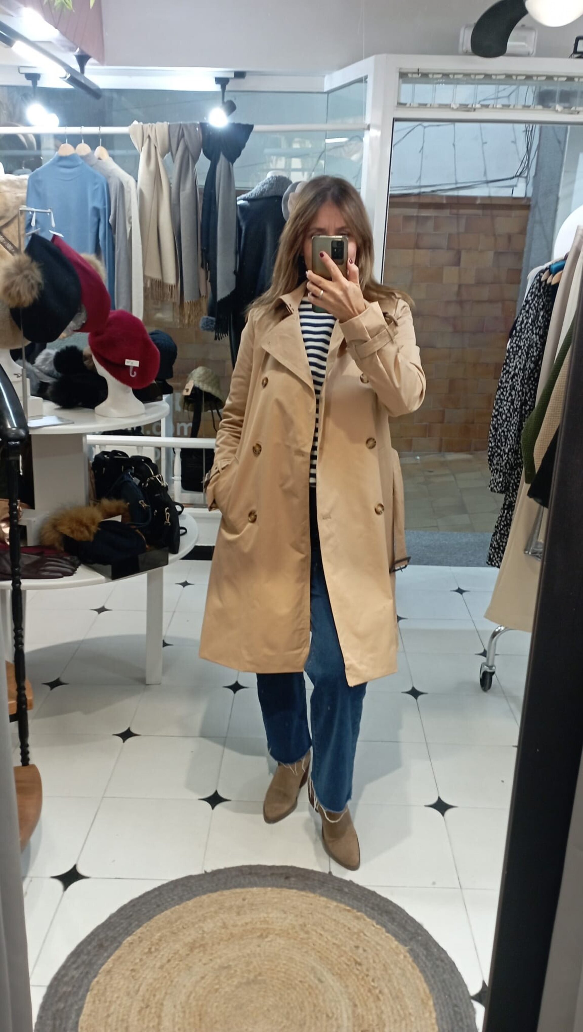GABARDINA CAMEL MANUELA - 3