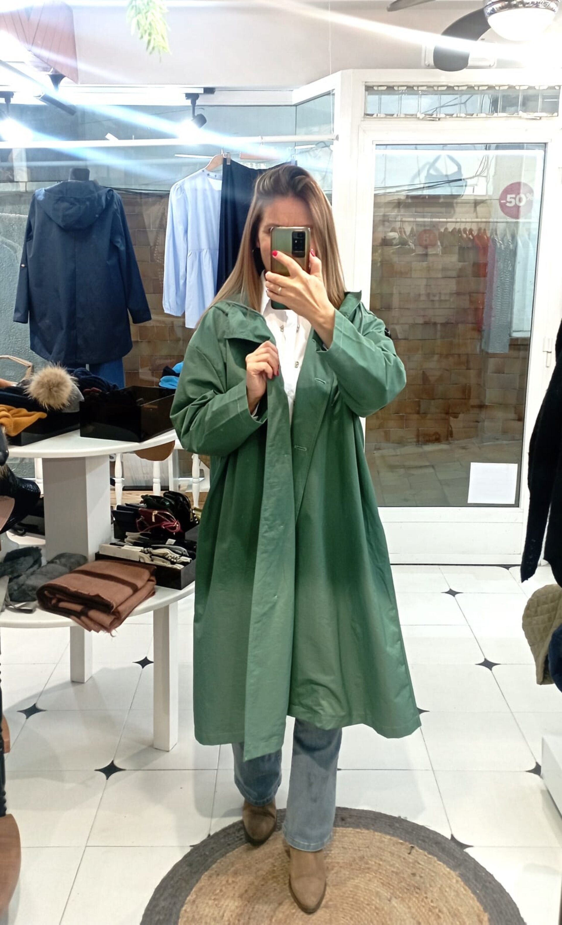 GABARDINA OVERSIZE  CLAUDIA - 2